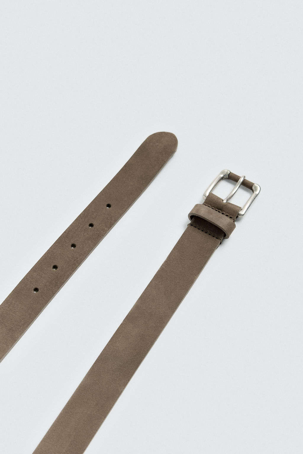 NUBUCK LEATHER BELT - Zara фото 2