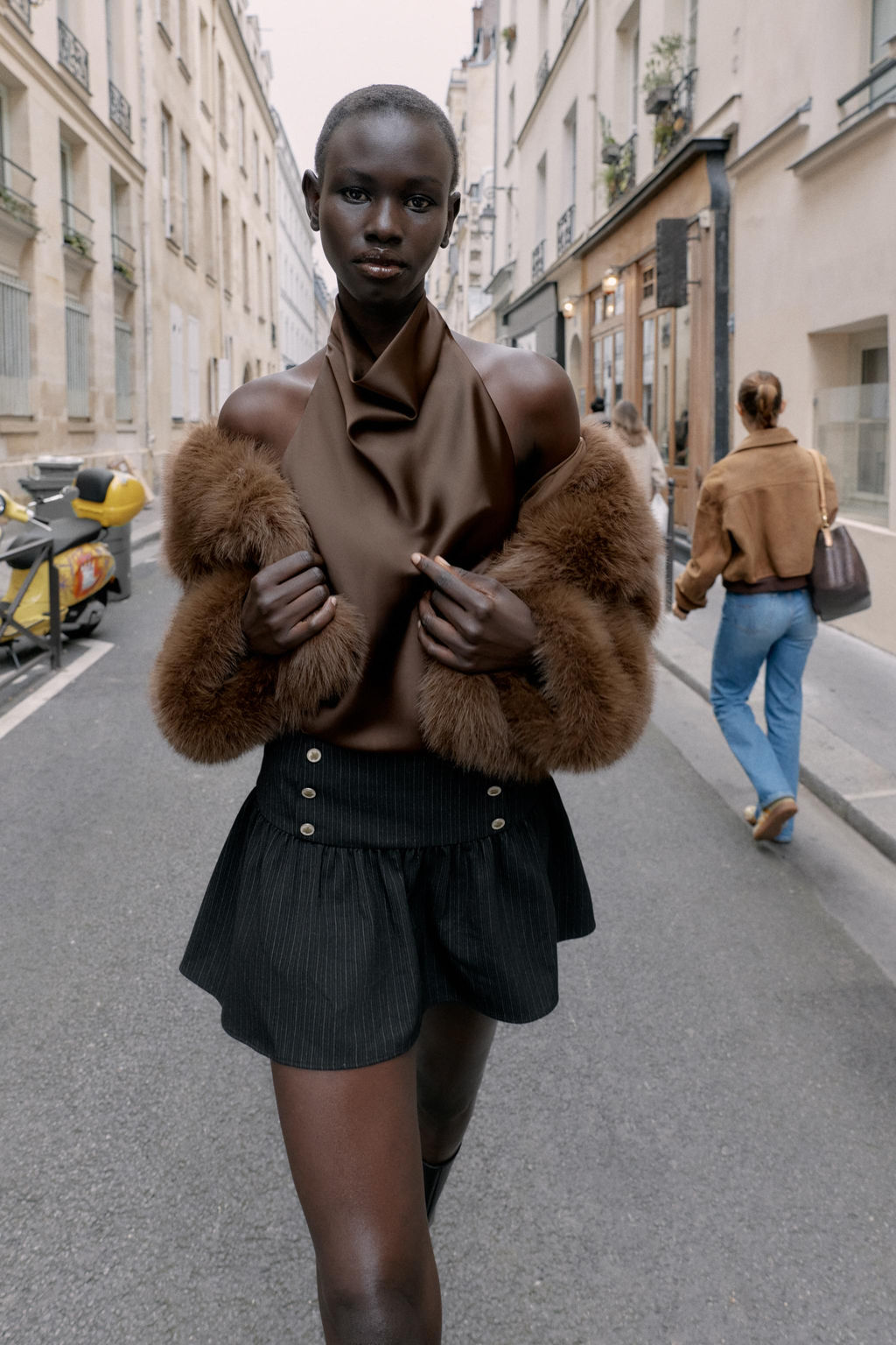 SKORT WITH BUTTONS - Zara фото 10