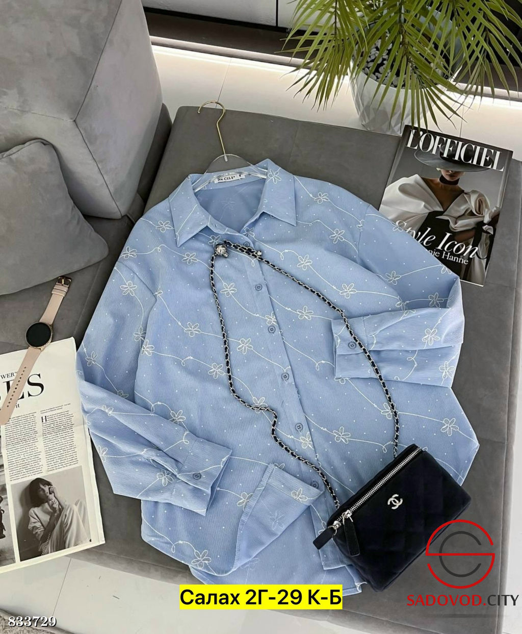 Рубашка женская с рисунком