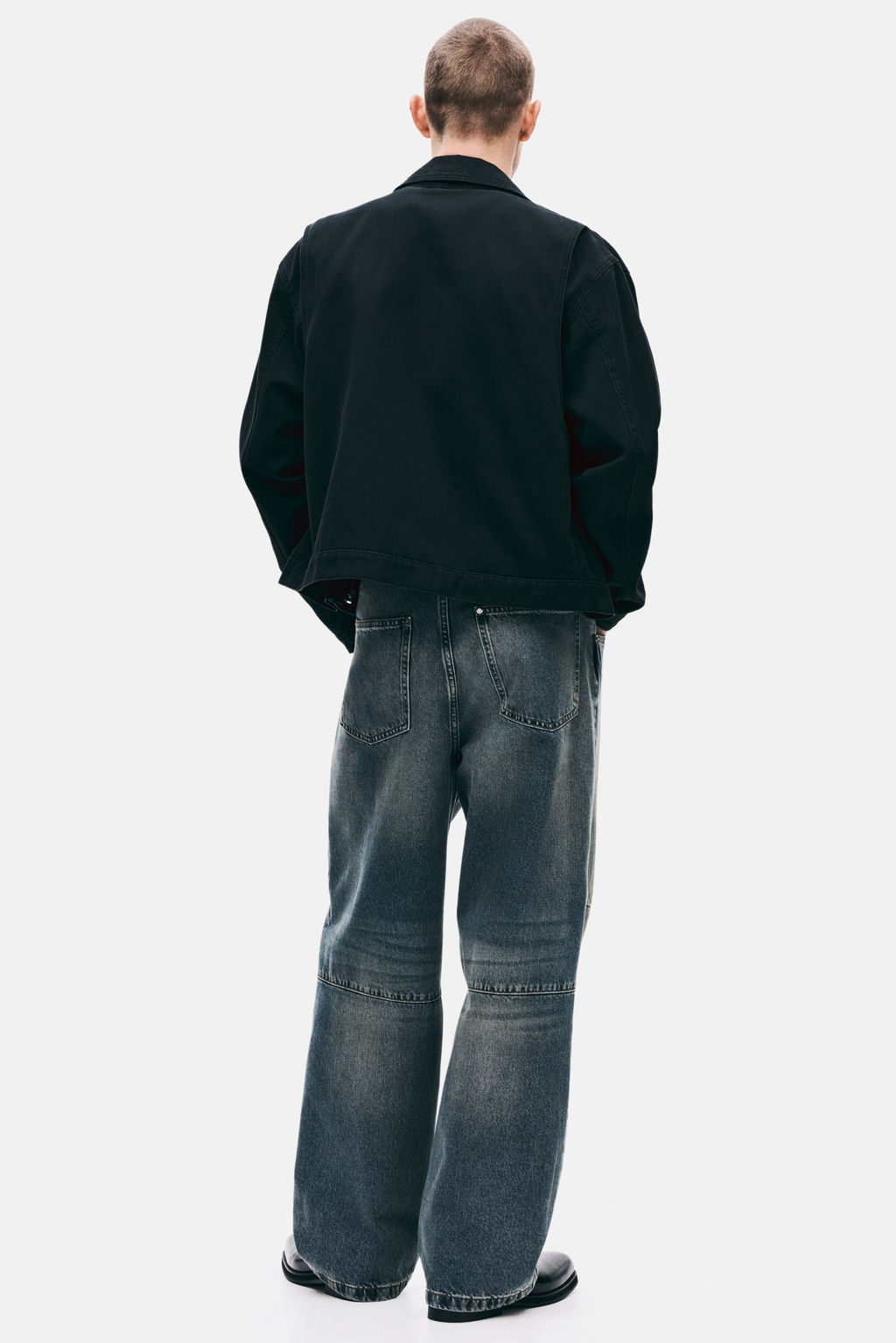 Vaquero baggy con pinzas - H&m фото 9