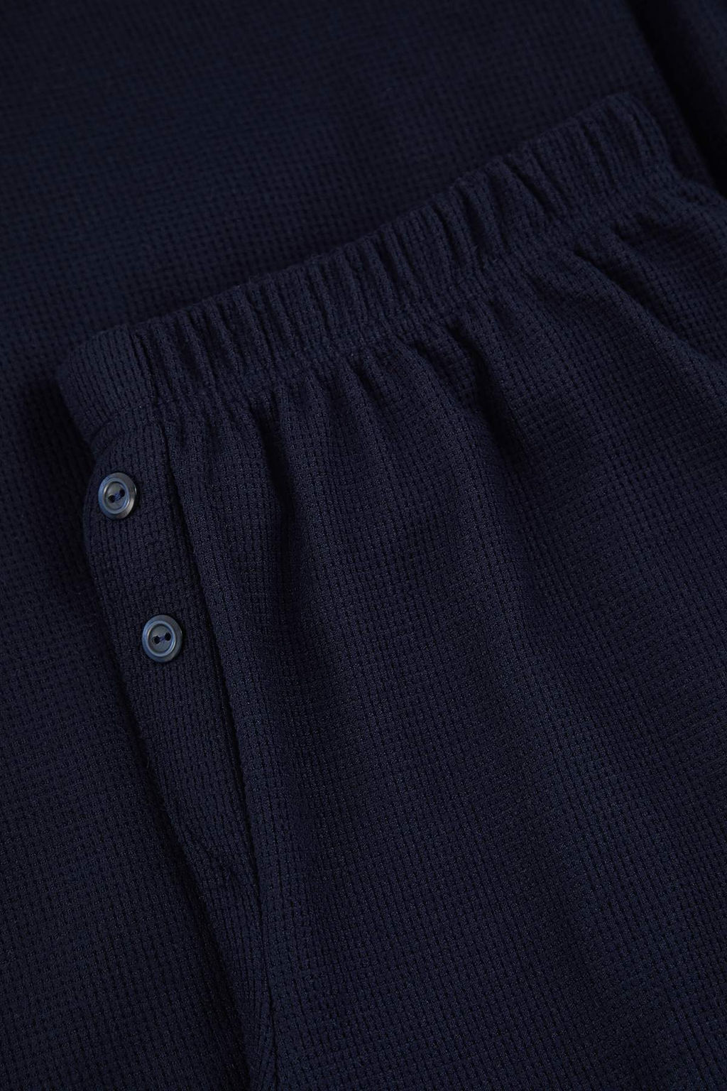Ekru-K?rm?z? Kirazl? Fermuarl? Yumusak K?sl?k Waffle Orme Pijama Tak?m? THMAW26PT00186 - Trendyolmilla фото 6