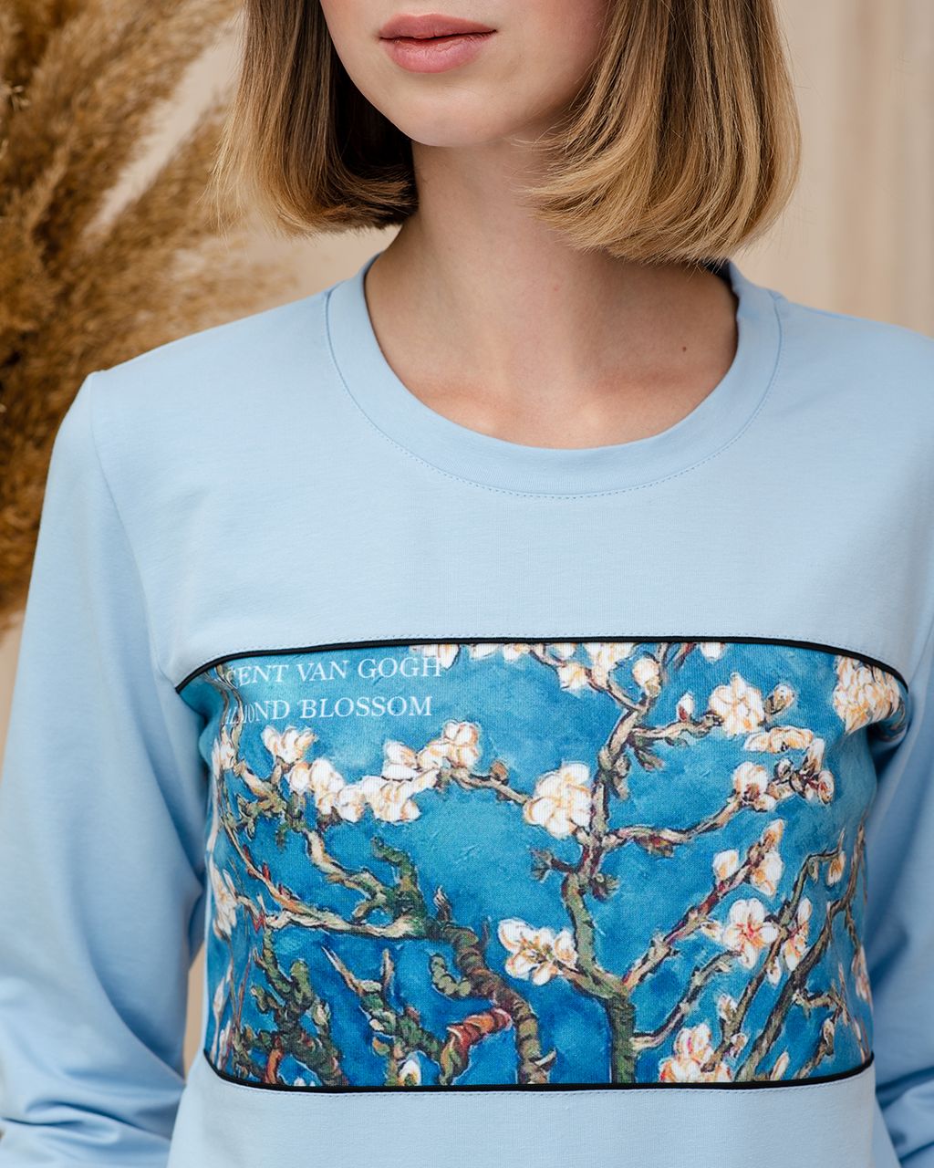 Свитшот с горизонтальной вставкой SP021 - Sahar art lab фото 4