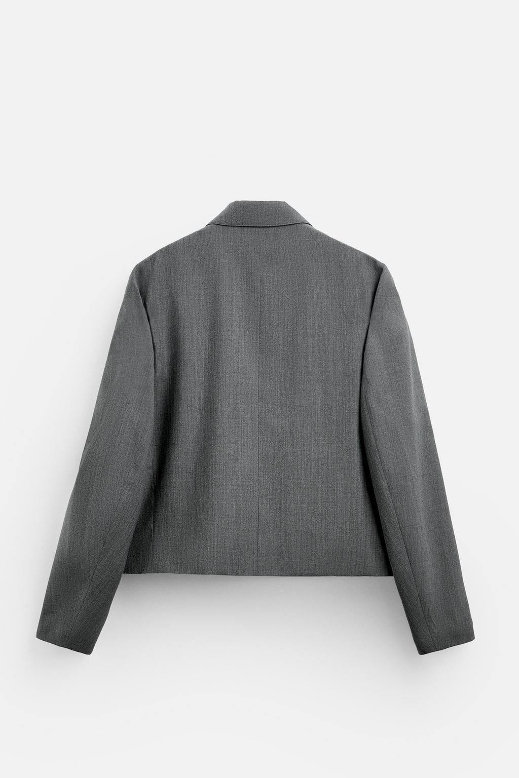 CROPPED FIT JACKET - LIMITED EDITION - Zara фото 9