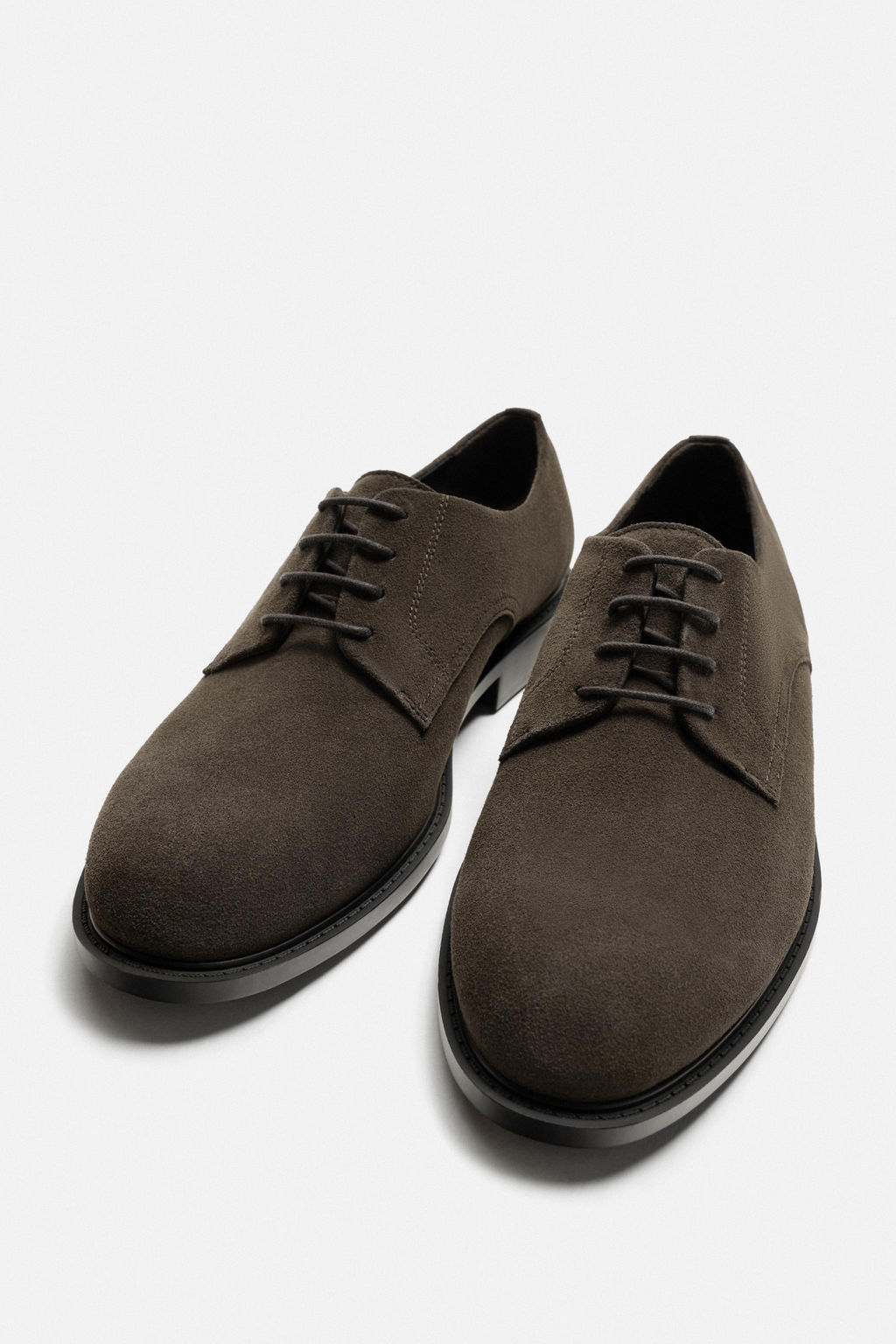 LEATHER SMART SHOES - Zara фото 3