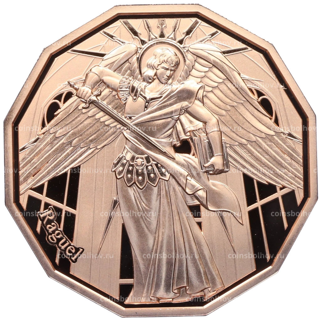 Монета 20 центов 2024 года Самоа Архангел Рагуил