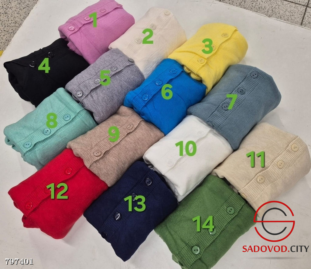 кофта женская на пуговицах - Bruno фото 10