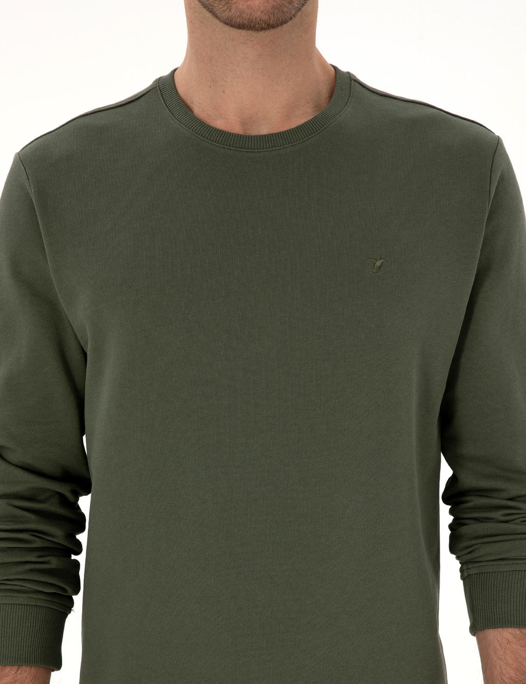 Haki Regular Fit Sweatshirt - Cacharel фото 6