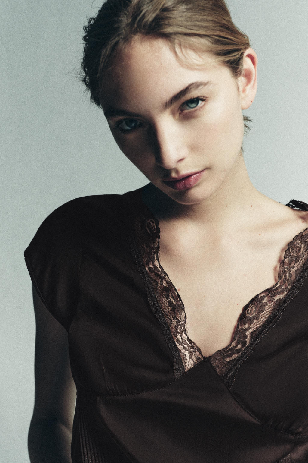 100% LYOCELL LACE TOP - Zara фото 3