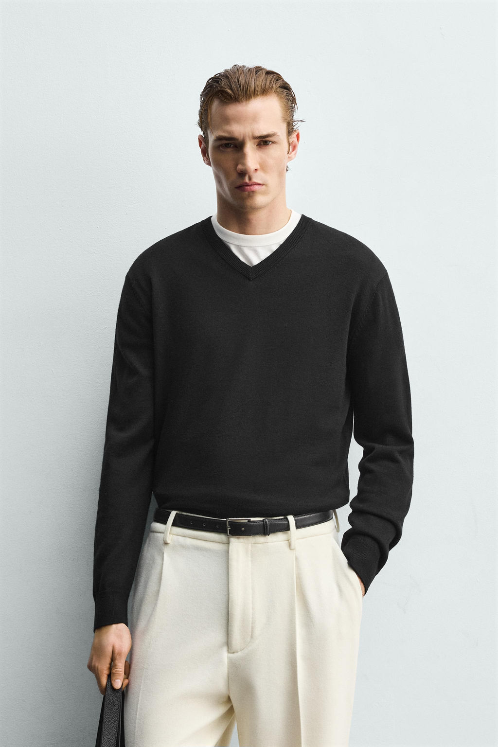 100% WOOL JUMPER - Zara фото 2