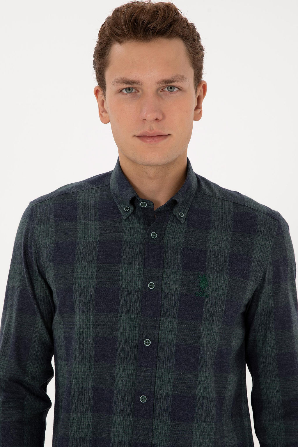 Erkek Koyu Ye_il Uzun Kollu G_mlek - U.s. polo assn фото 2