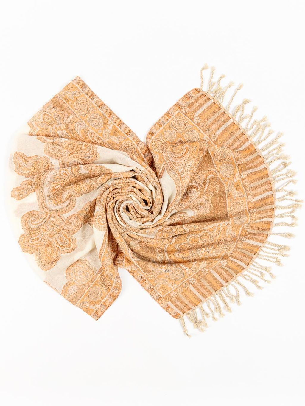 Палантин (шерсть100% № Тк700/108 - Ганг фото 2