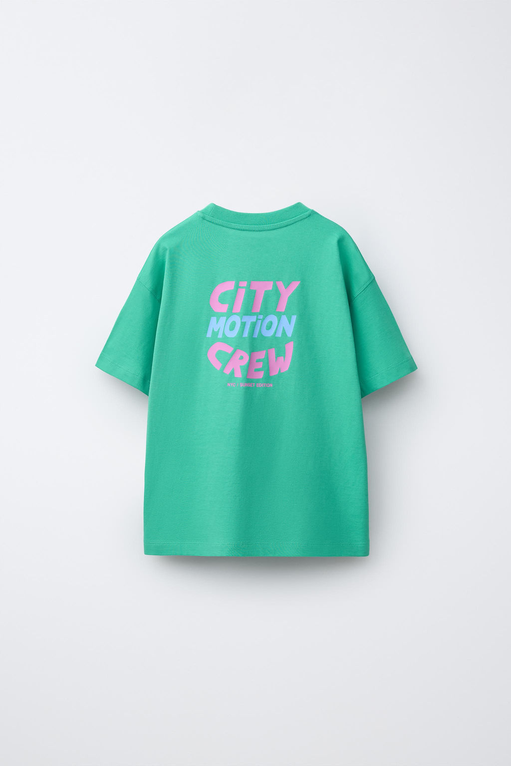 CAMISETA BORDADO / Turquesa