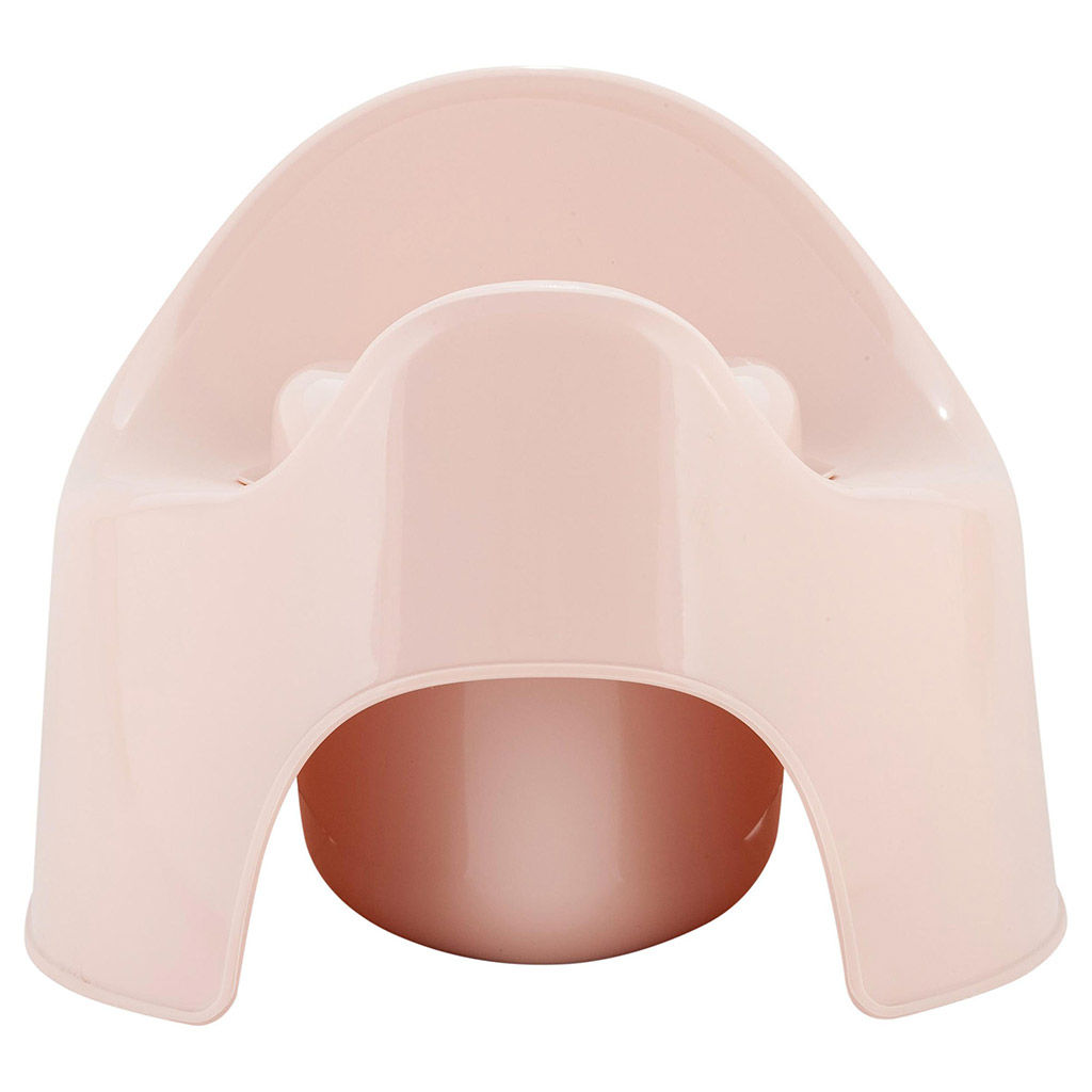 Lalababy Горшок детский пластмассовый Follow Me 28,5х23,7х18см, с высокой спинкой, розовый зефир, с крышкой (Россия) - Домашняя мода фото 3