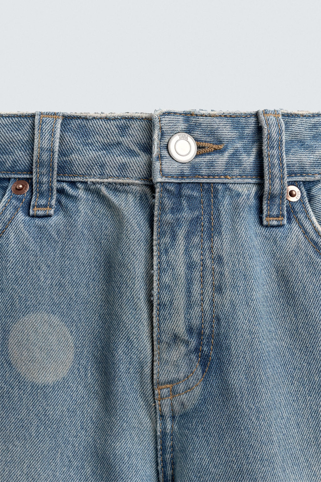 WASHED POLKA DOT BALLOON JEANS HARRY LAMBERT FOR ZARA X DISNEY  фото 3