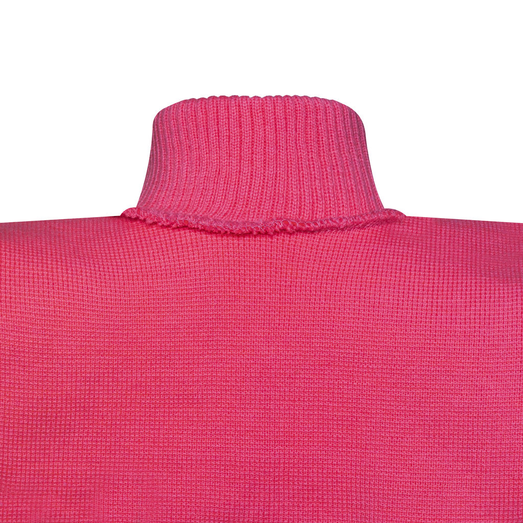 Манишка вязаная черная Ш-111 (48-54)