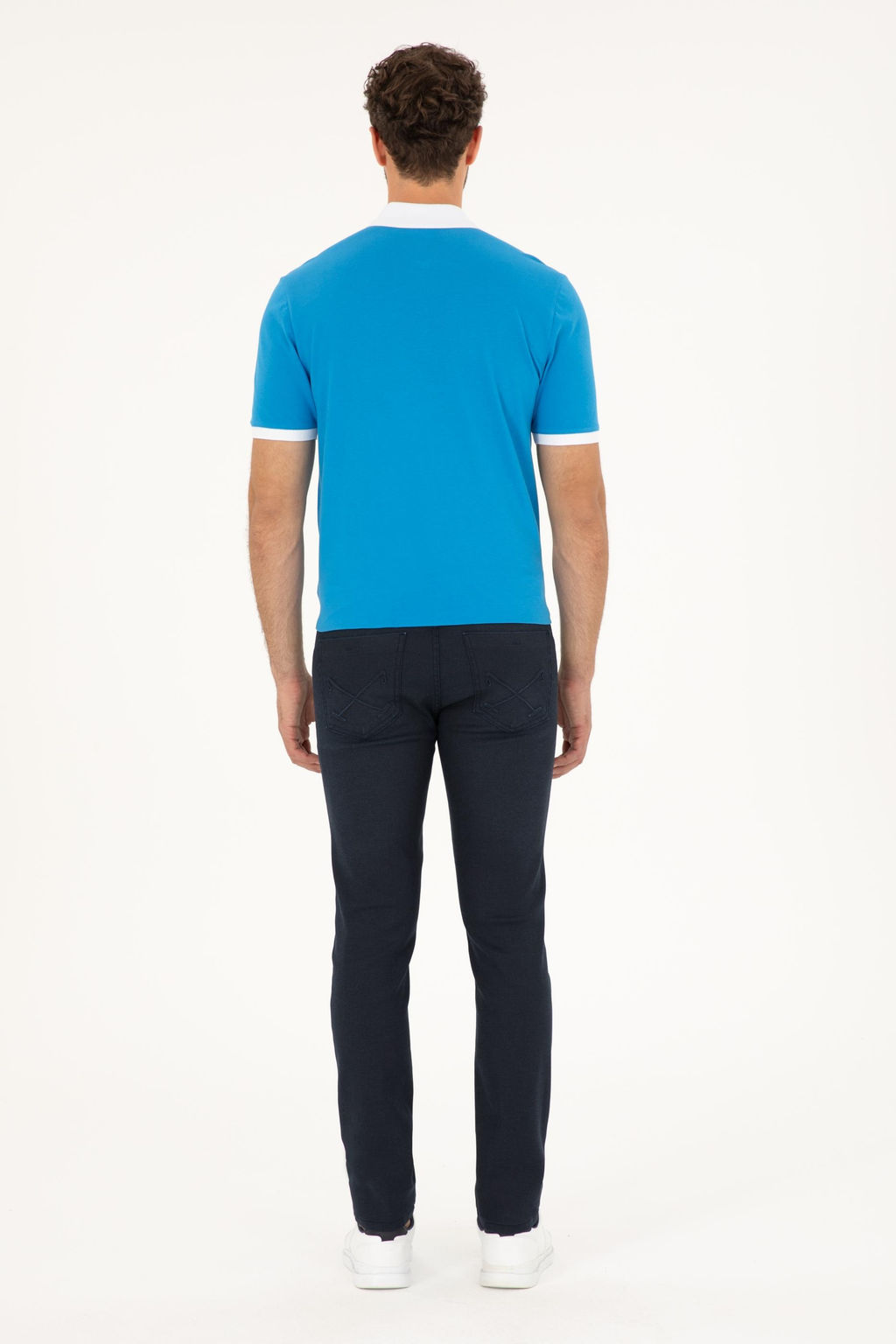 U. S. Polo Assn / Мужские темно-синие джинсовые брюки - U.s. polo assn фото 4