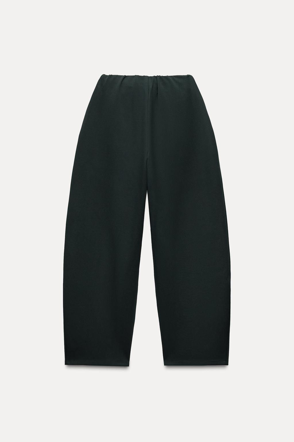 INTERLOCK BALLOON TROUSERS - Zara фото 10