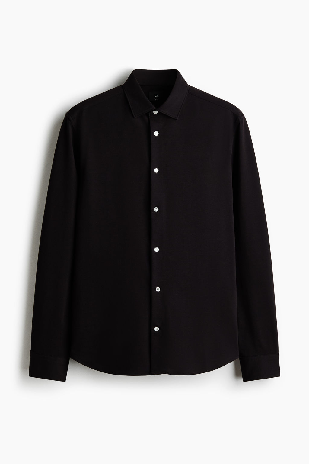 Camisa en tejido el?stico multidirecci?n Slim Fit - H&m фото 3