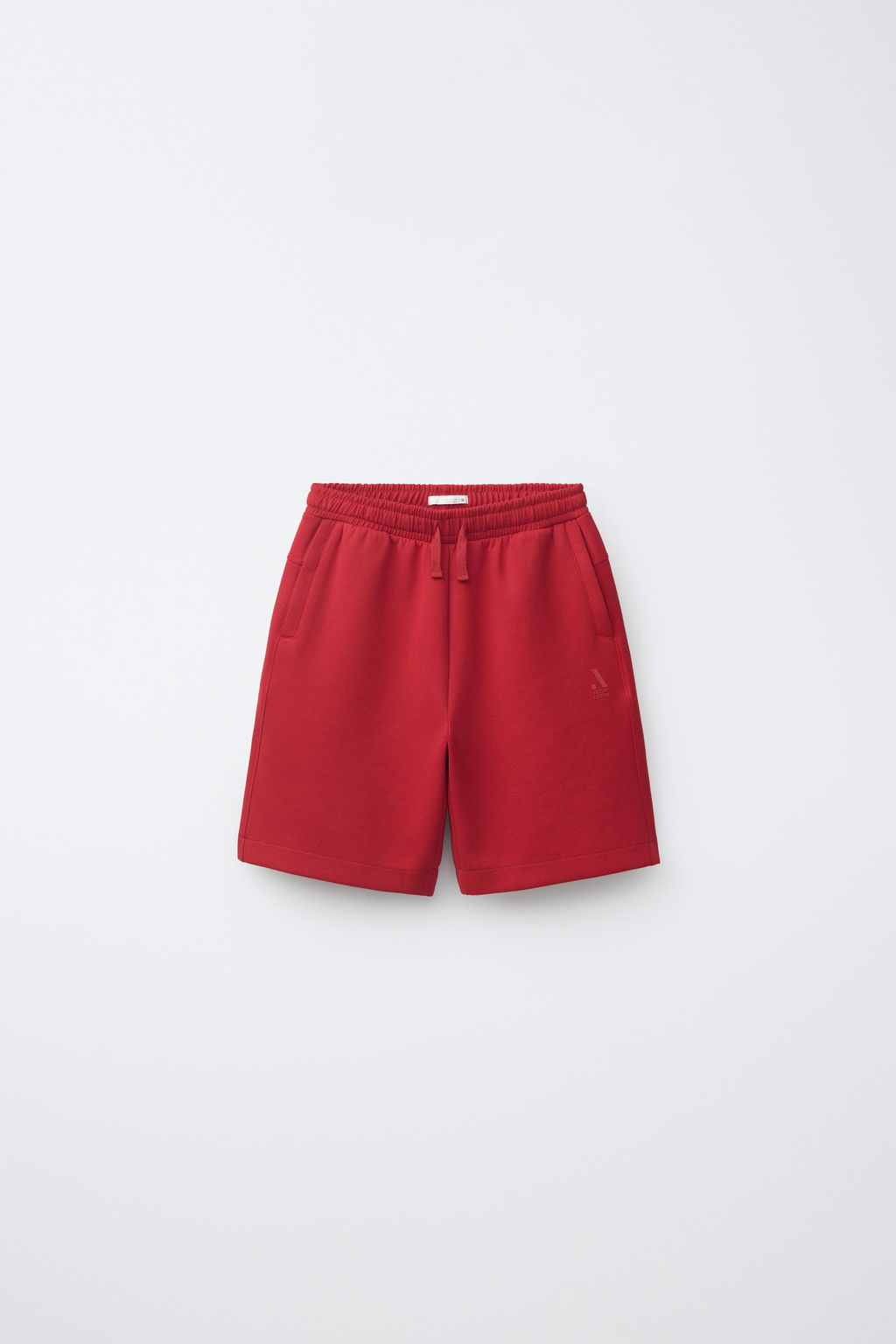 BERMUDA INTERLOCK SPORTY / Rojo - Zara фото 3
