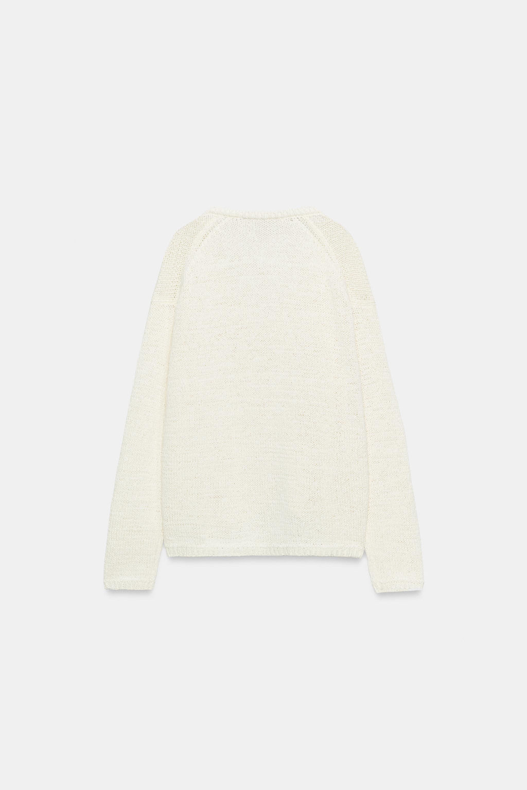 JERSEY PUNTO ESCOTE PICO / Crudo - Zara фото 8