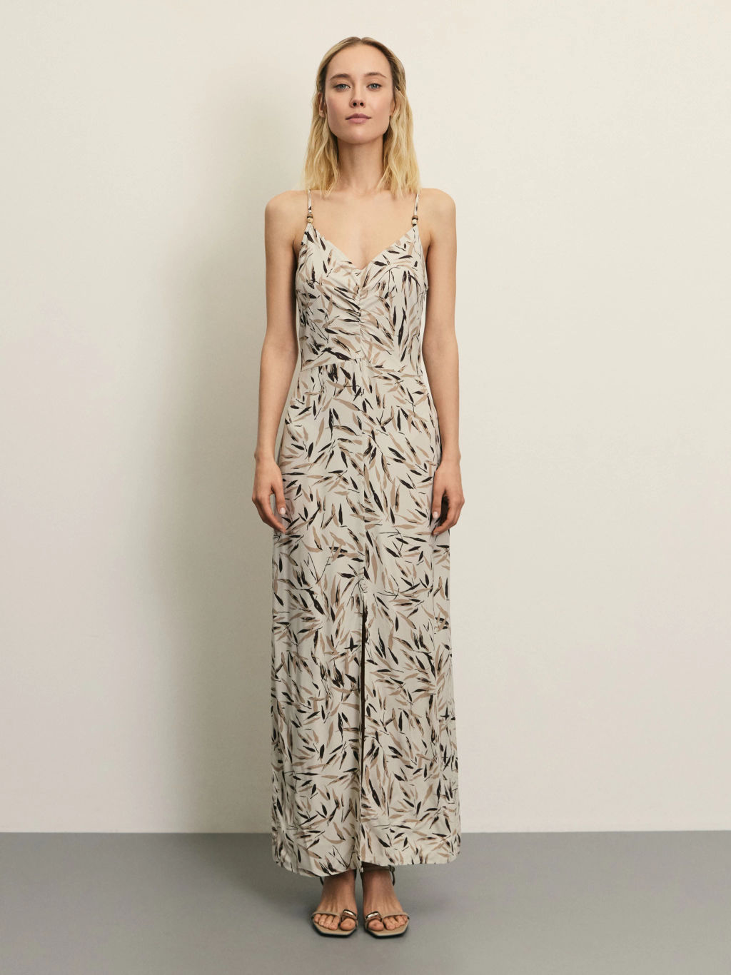 Миди сарафан с принтом / Zarina  фото 3