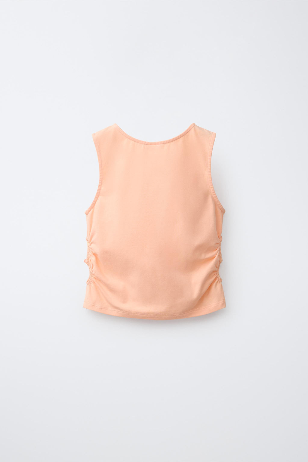 CAMISETA CUT OUT BORDADO / Naranja