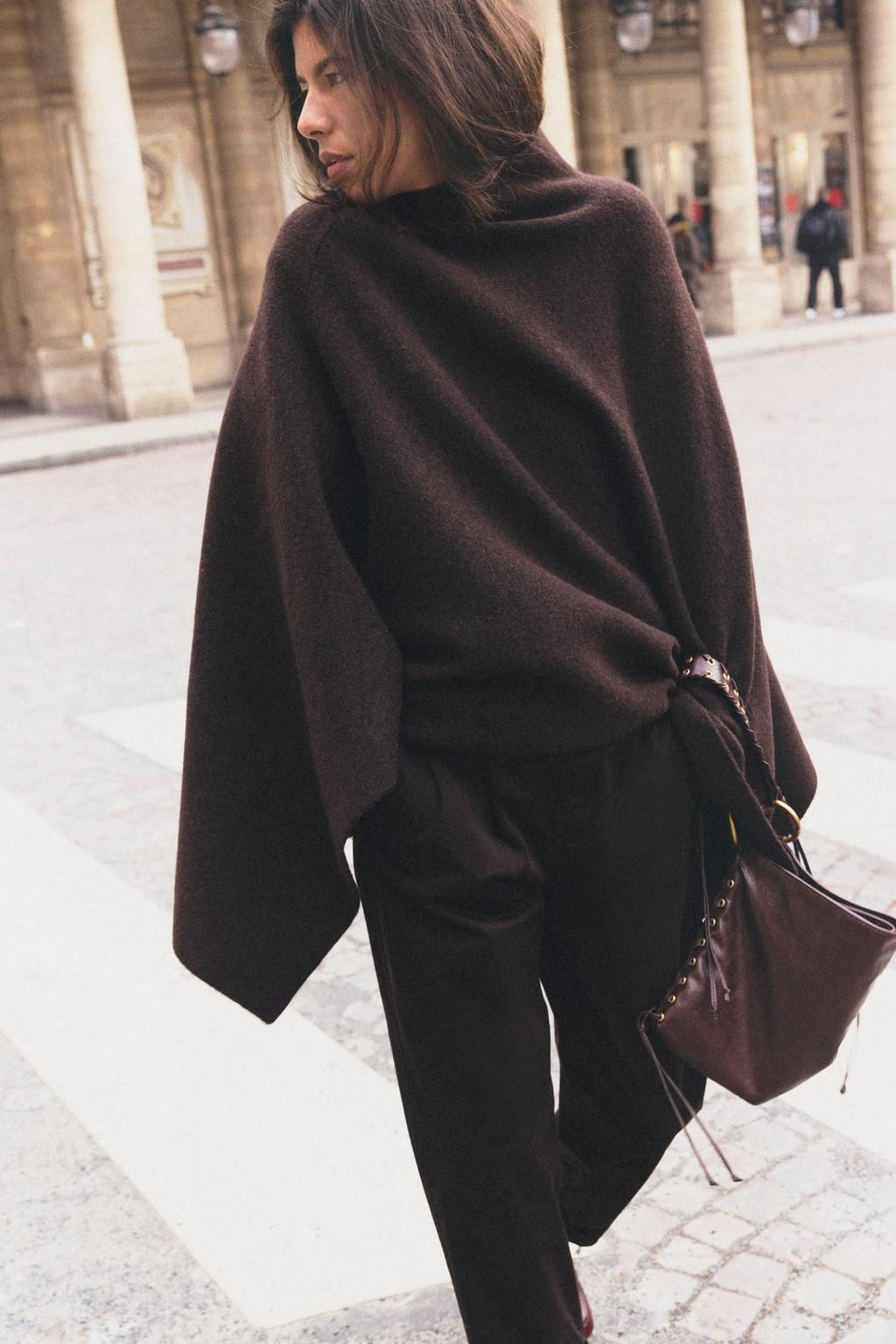 BELTED CHINO TROUSERS - Zara фото 3