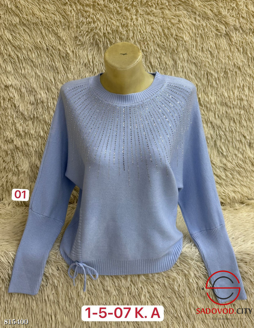 Свитер женский со стразами - Bruno фото 6