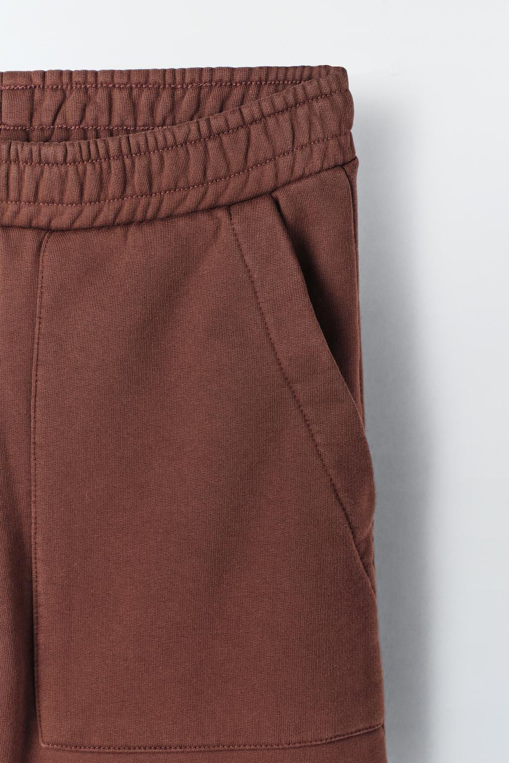 LIMITED EDITION COTTON CULOTTE TROUSERS - Zara фото 4