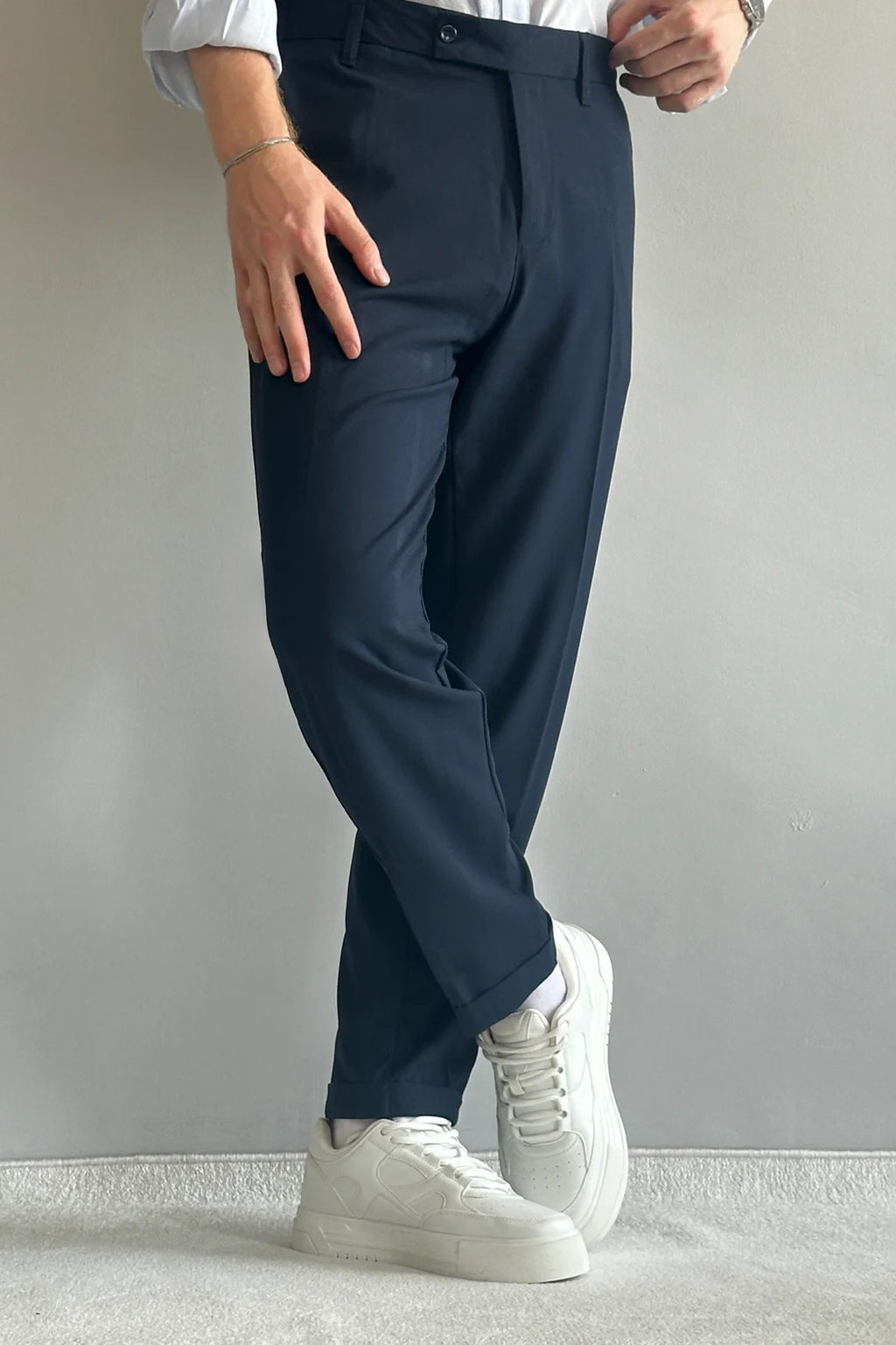 Antrasit Erkek Boyfriend Fit Pantolon TMNAW26PL00017 - Trendyolmilla фото 35