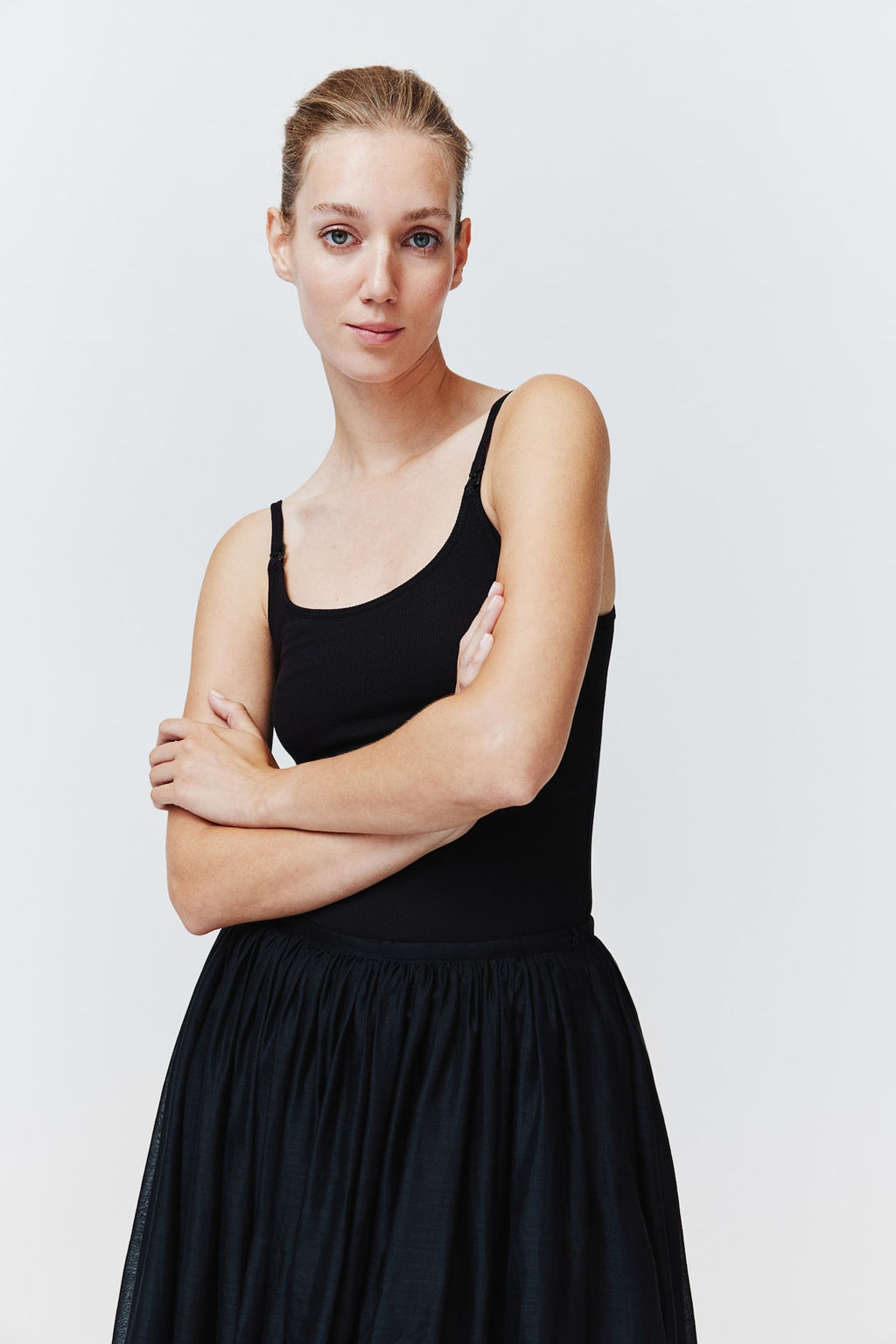 MAMA Pack de 2 tops de lactancia con tirantes - H&m фото 2