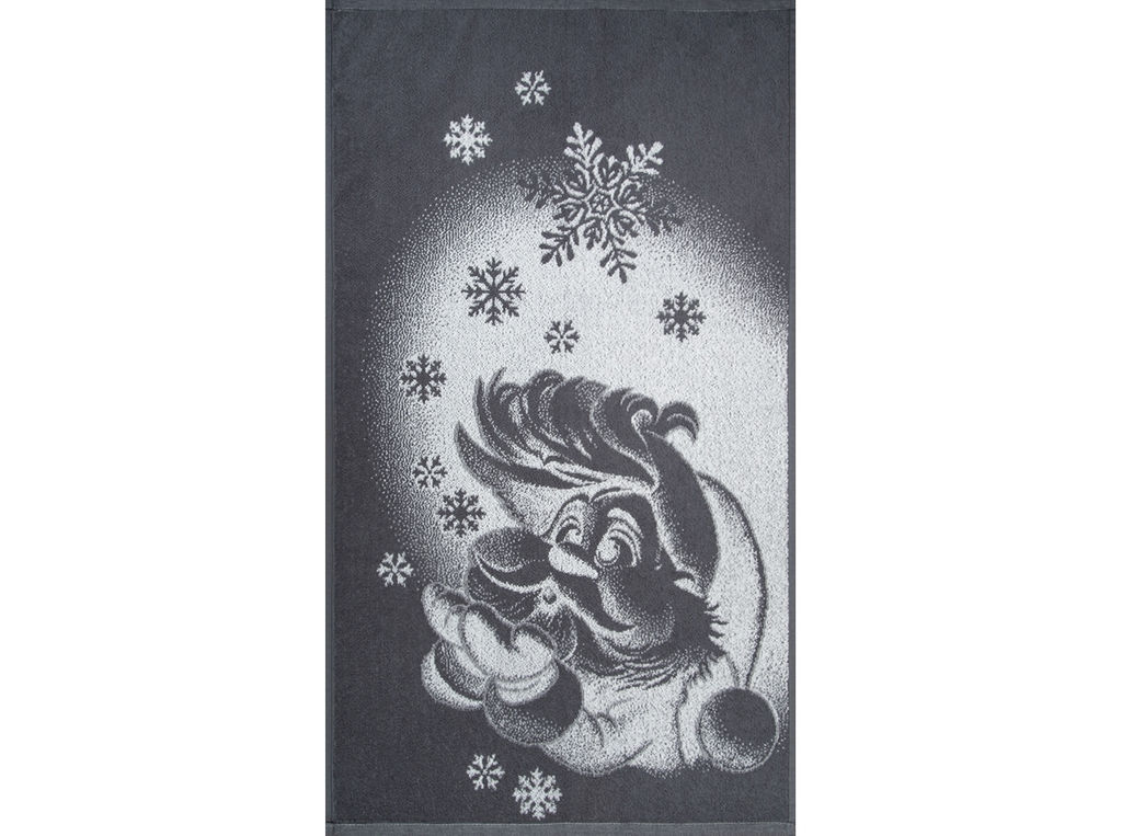 Полотенце махровое 6с103.412ж1 Морозко(графит5) 50х90см