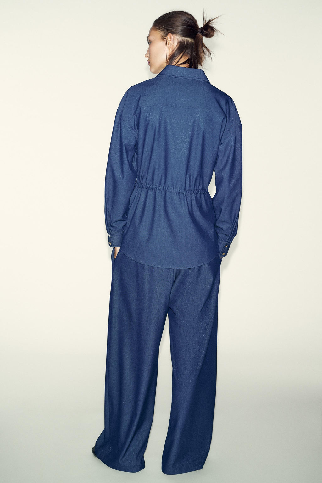 WIDE-LEG TROUSERS WITH DARTS - Zara фото 8