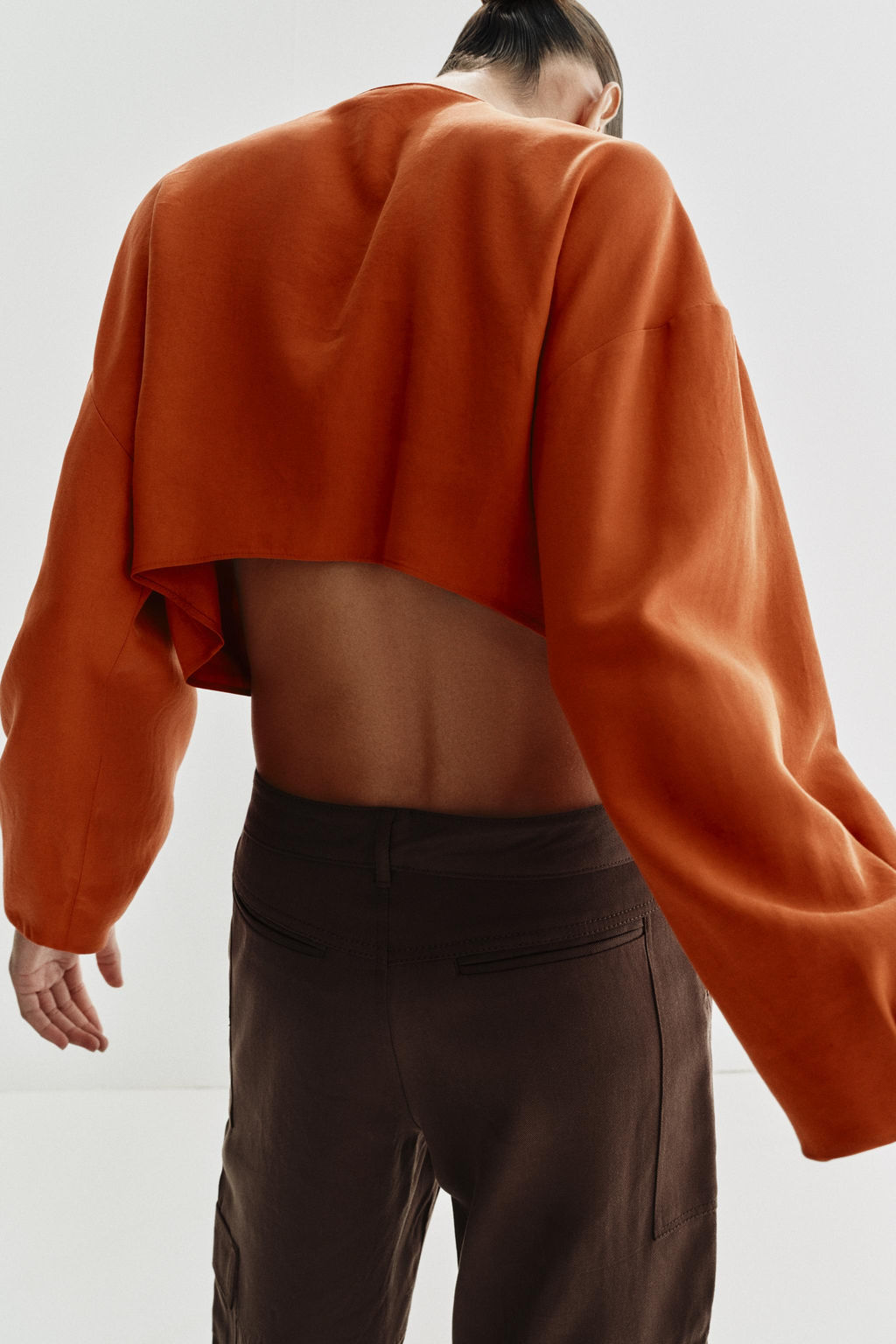 CUERPO CORTO LAZO / Teja - Zara фото 6