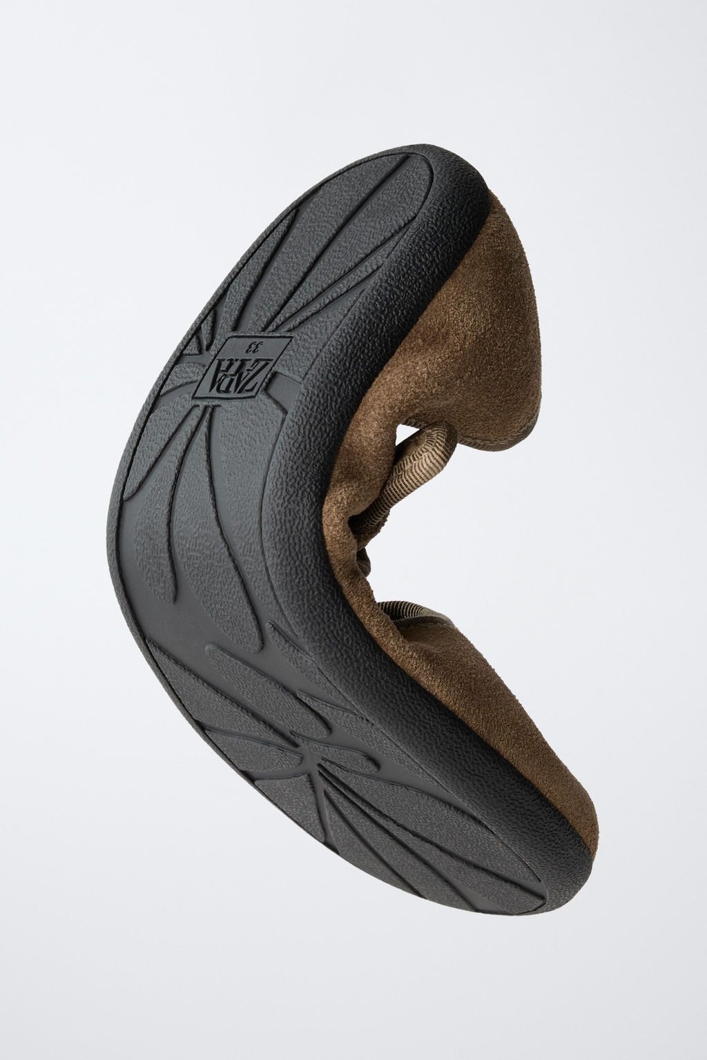 LEATHER BAREFOOT BALLERINAS - Zara фото 12