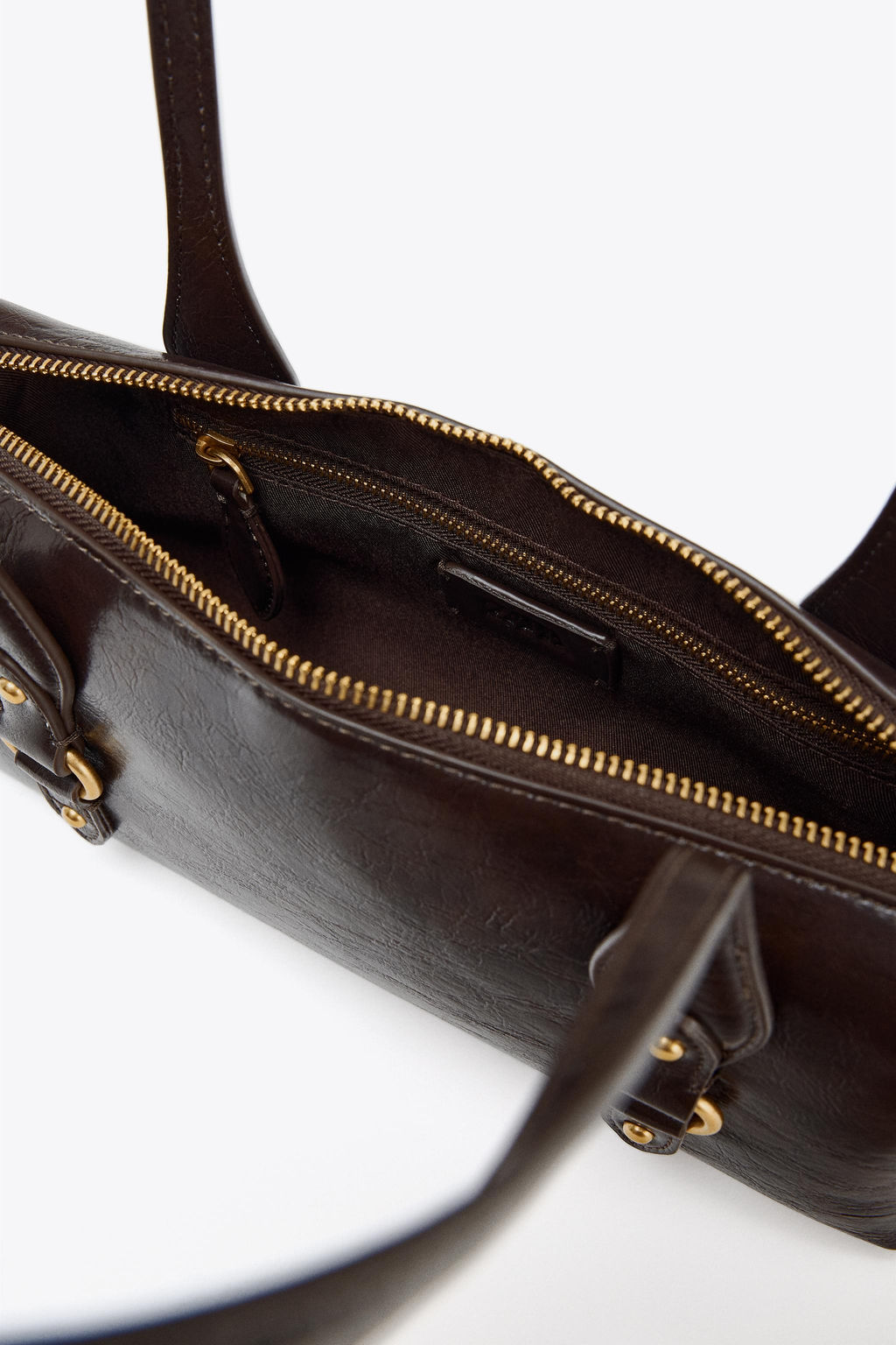 SHOULDER BAG WITH METALLIC DETAILS - Zara фото 6