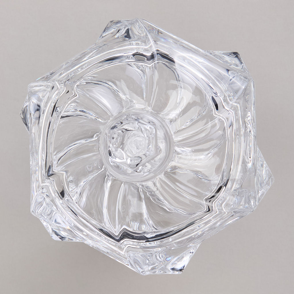 БЛЮДО С КРЫШКОЙ НА НОЖКЕ BOHEMA ДИАМЕТР=11,5 СМ ВЫСОТА=16,5 СМ - Lefard фото 7