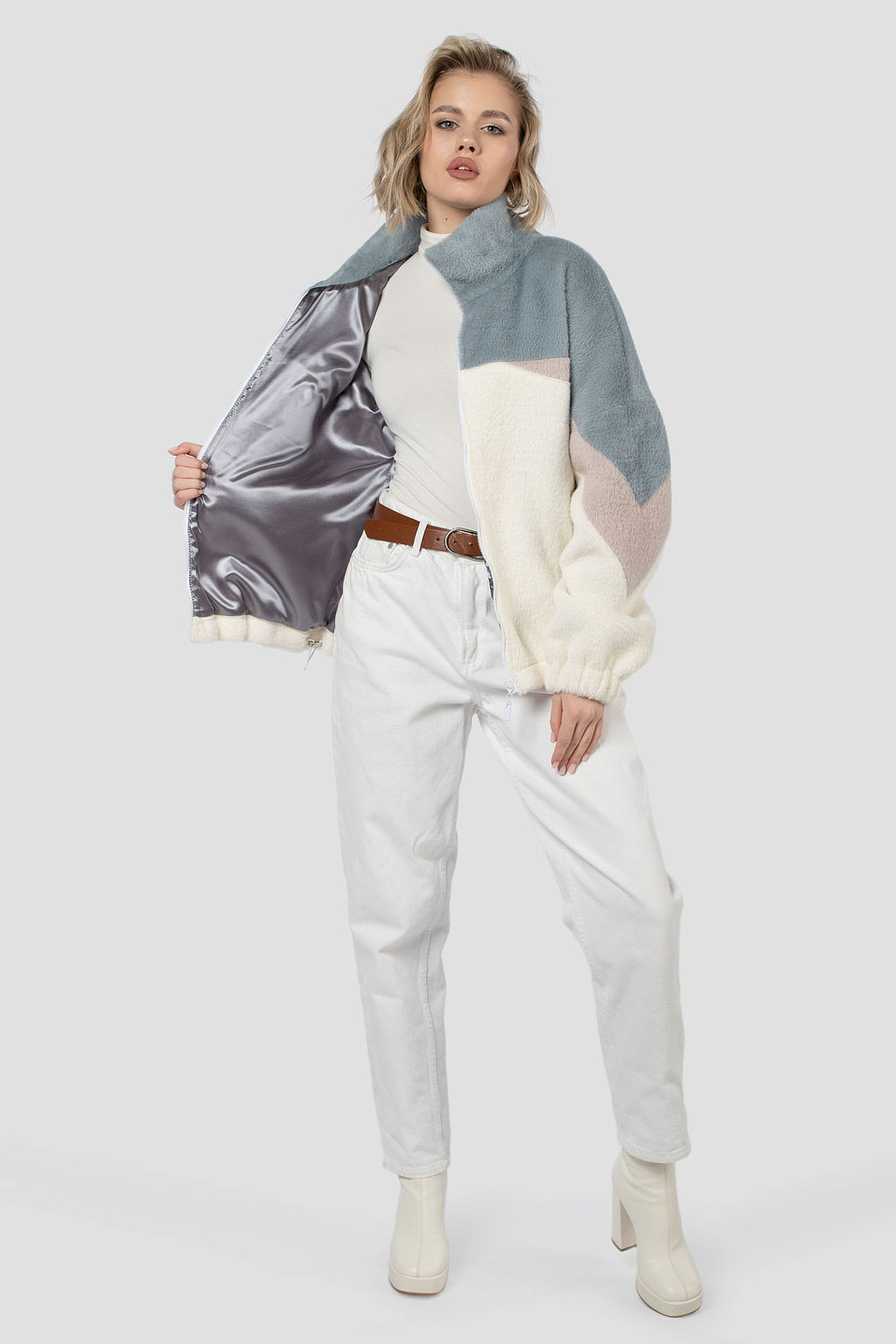 Пальто куртка в составе ШЕРСТЬ - El podio фото 2