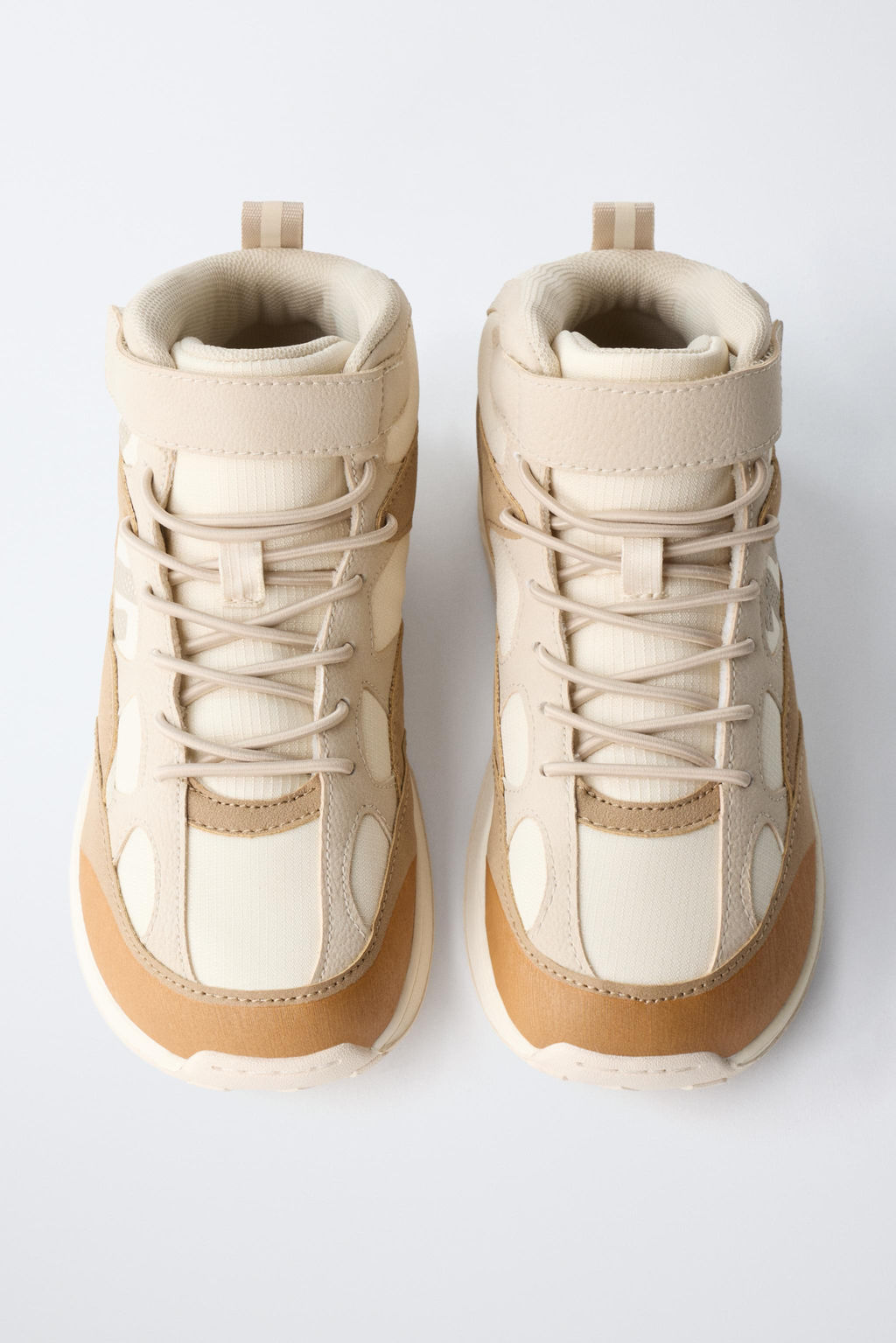 CONTRAST HIGH-TOP SNEAKERS - Zara фото 7