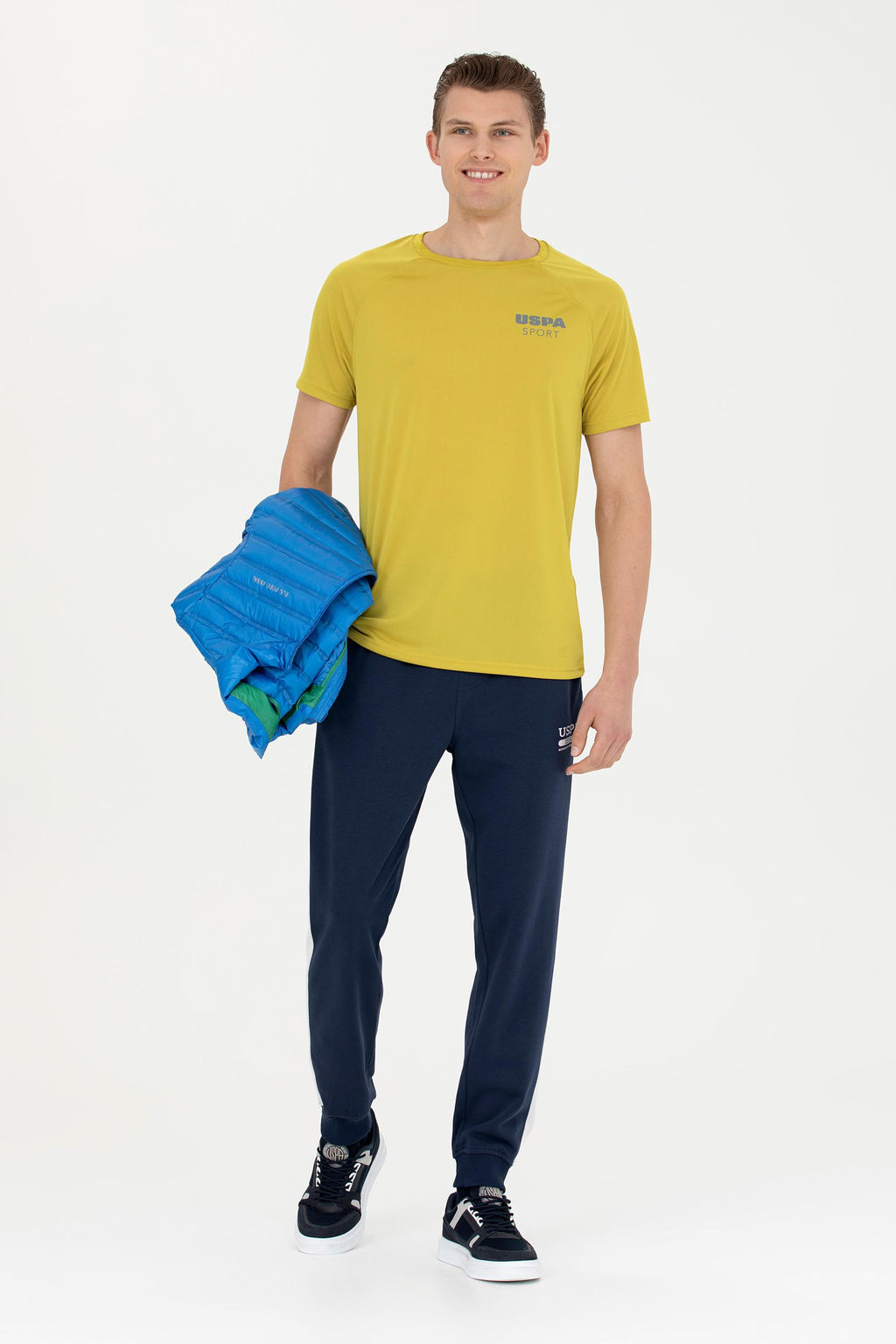 U. S. Polo Assn / Мужская фисташково-зеленая футболка - U.s. polo assn фото 18