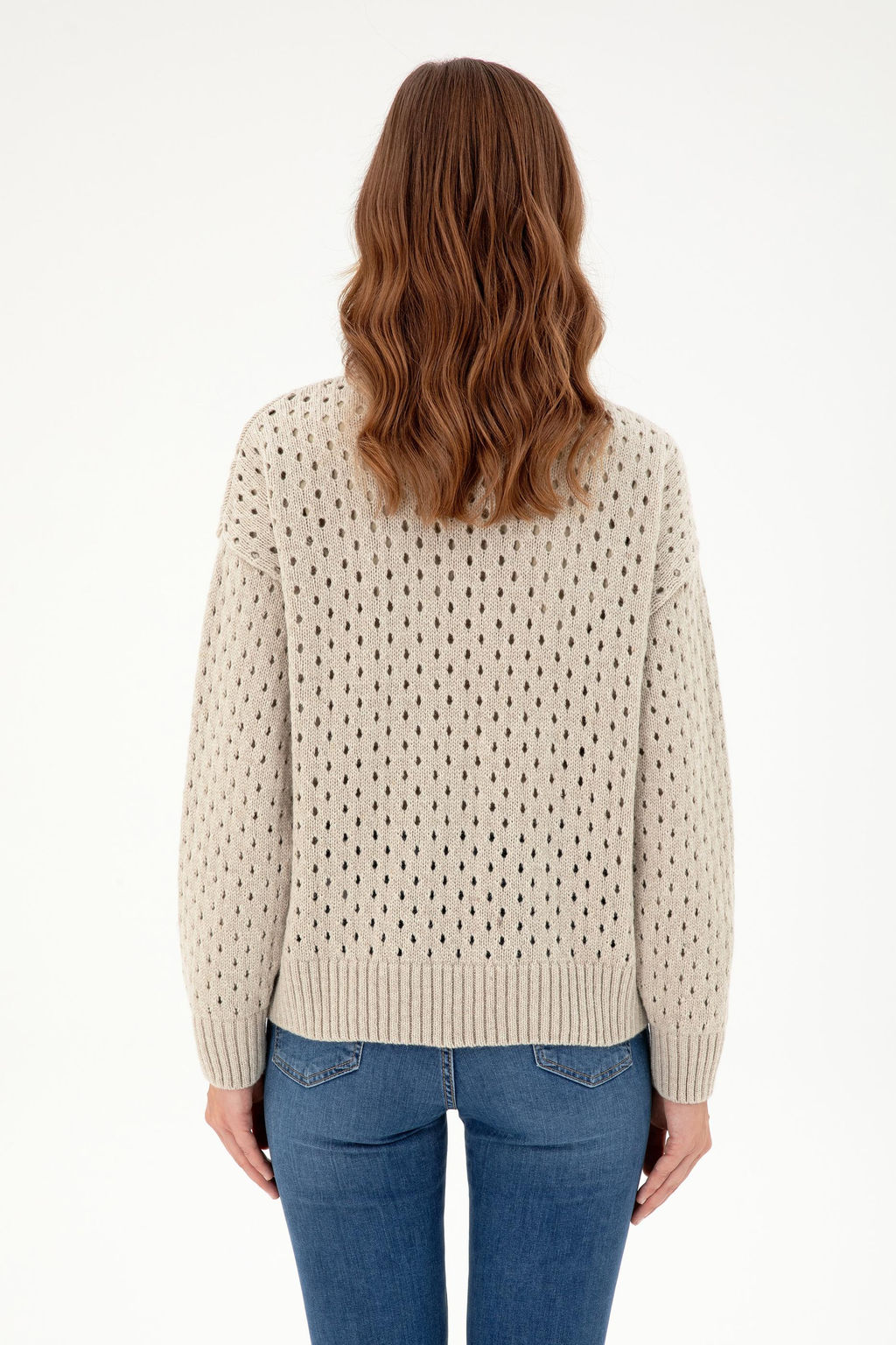 Женский свитер с камнями Неожиданная скидка в корзине - U.s. polo assn фото 5