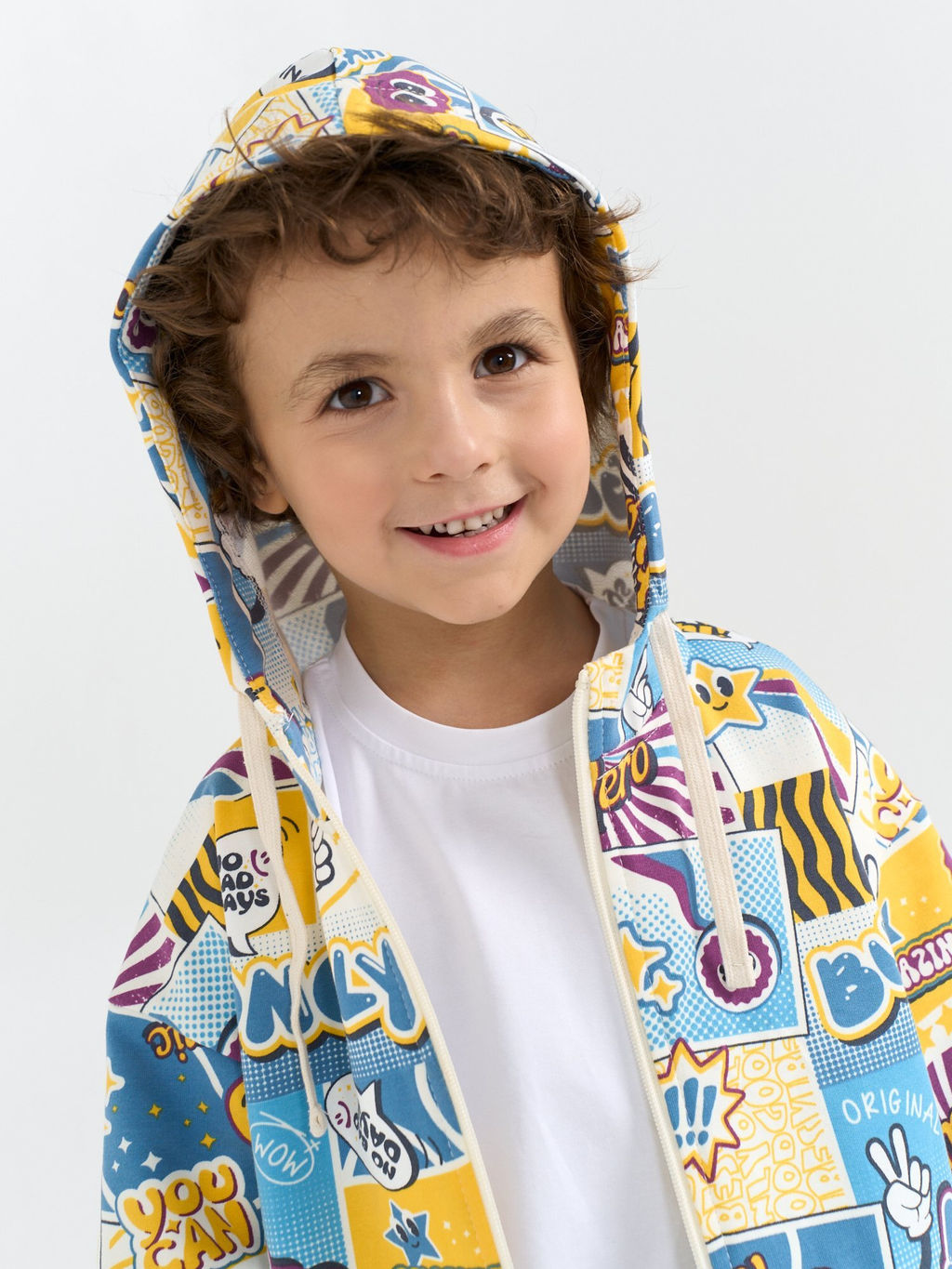 Толстовка оверсайз облегченная Comic hero - Bungly фото 7