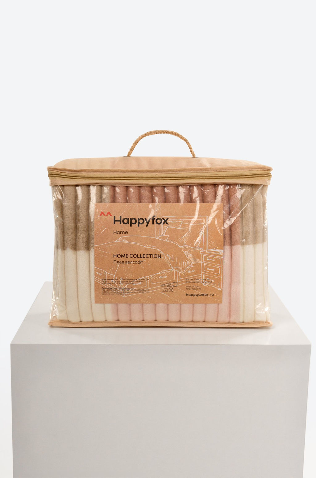 Плед из велсофта Happy Fox Home  фото 8