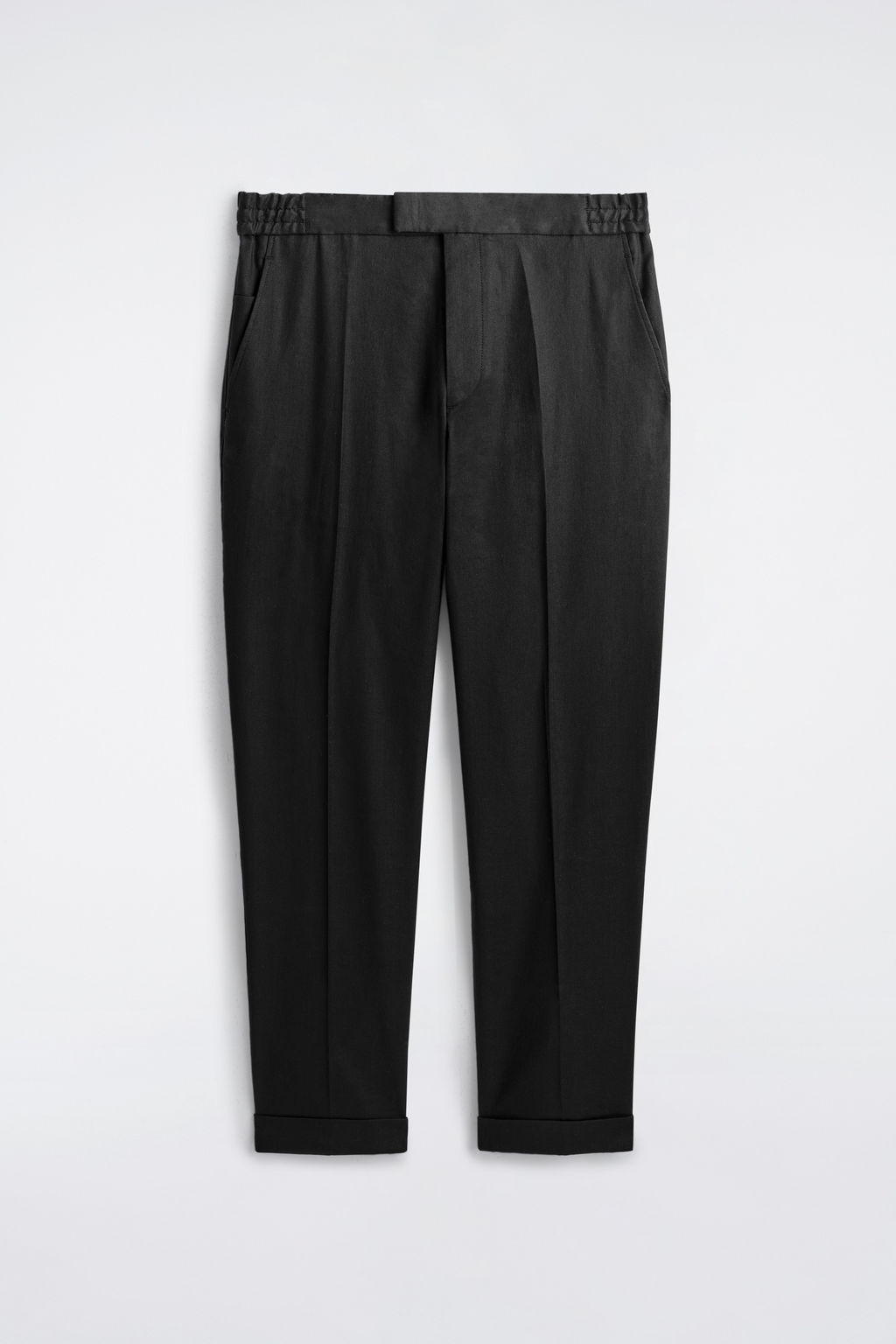 PANTAL?N DE LINO Y ALGOD?N SLIM FIT STRAIGHT LEG - H&m фото 2