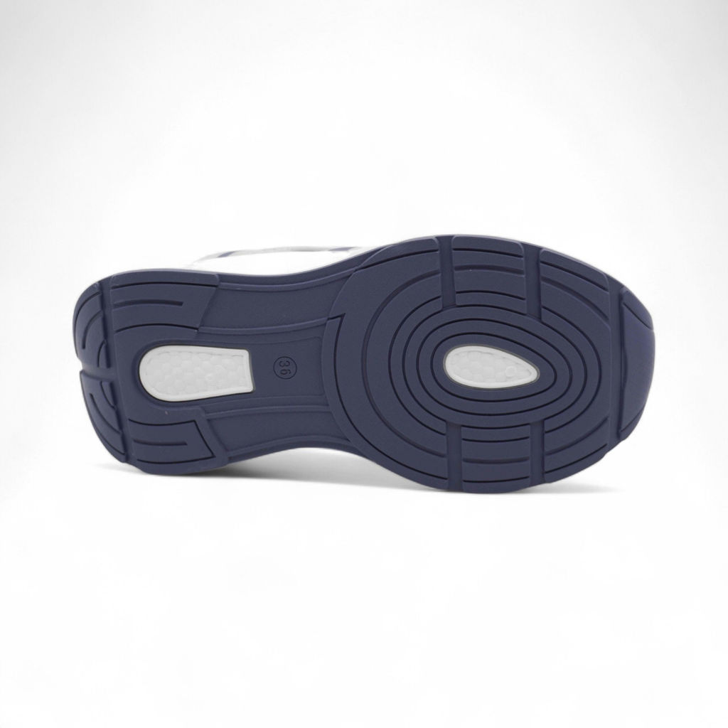 Кроссовки женские В887-4 бело серые - Sport фото 3