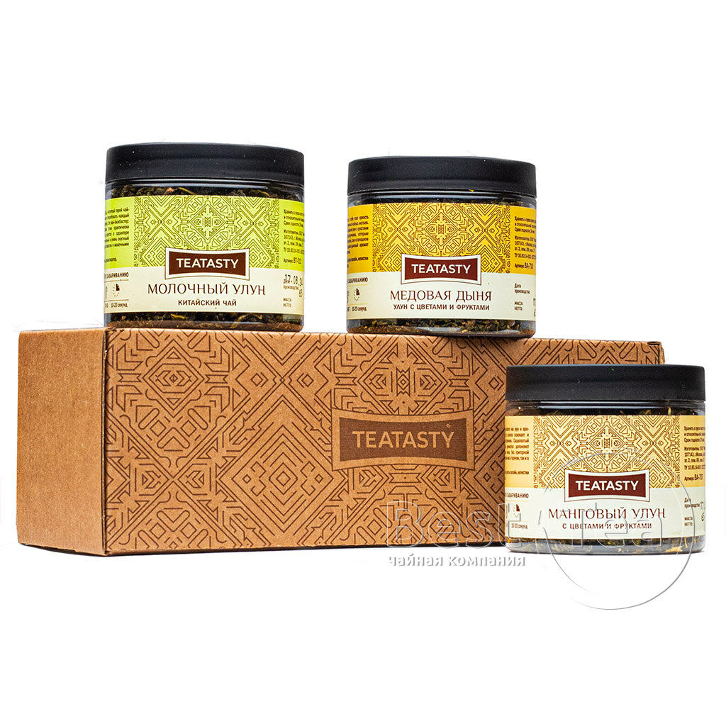 Ф Подарочный набор чая №7 (3 вида) (PET10)