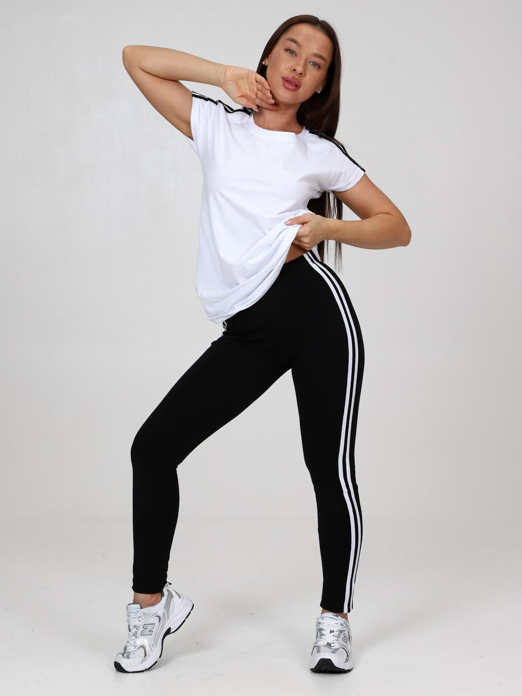 IV-CAPRIZ Пилатес - костюм белый фото 3