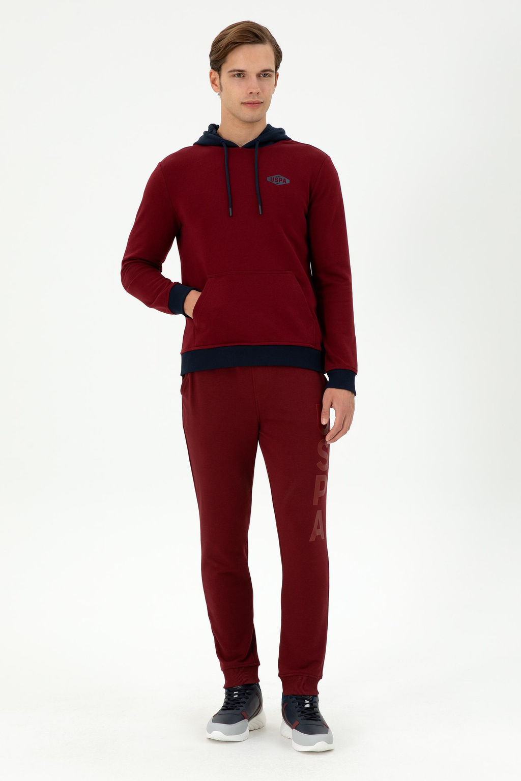 Erkek Bordo E_ofman Alt_ - U.s. polo assn фото 3