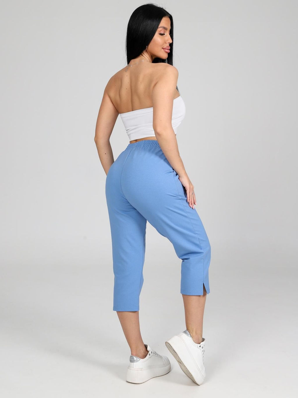 IV-CAPRIZ Финикс - бриджи из футера с лайкрой  фото 5