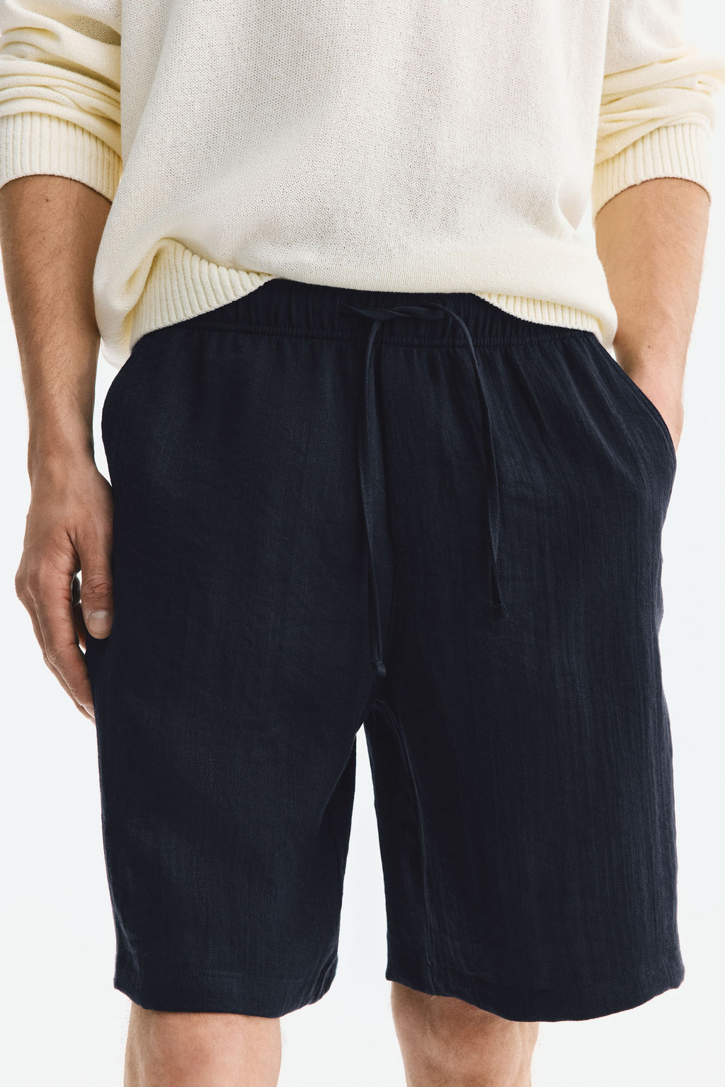 Pantal?n corto Loose Fit - H&m фото 6